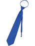 Boys Multi Color Pre Tied Junior Solid Adjustable Zipper Neck Tie - SophiasStyle.com